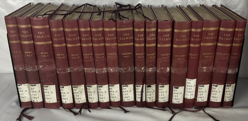 Soncino babylonian talmud - soncino,